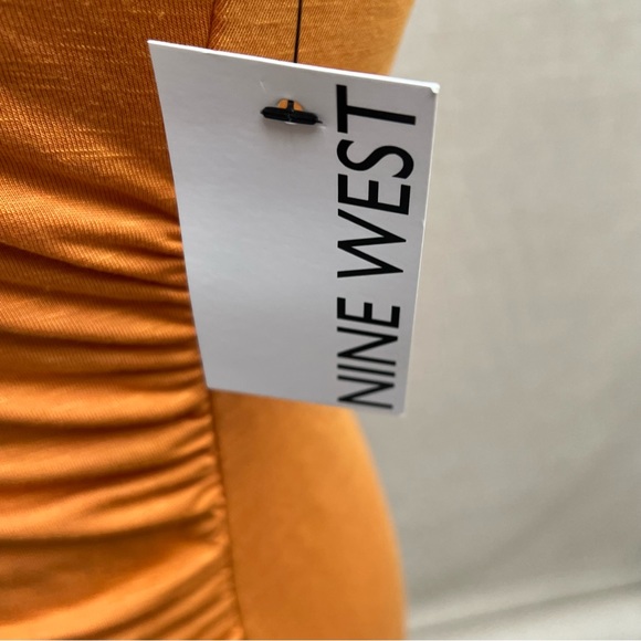 Nine West Ruched Knit Dress Size S - Picture 3 of 5